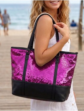 Waterproof Sequin Scale “Color Changing” Shoulder Bag